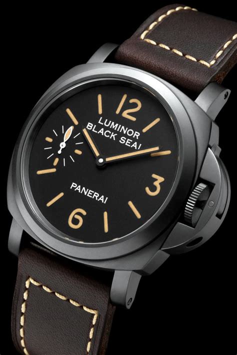 The Panerai Luminor Black Seal and Luminor Daylight Special.